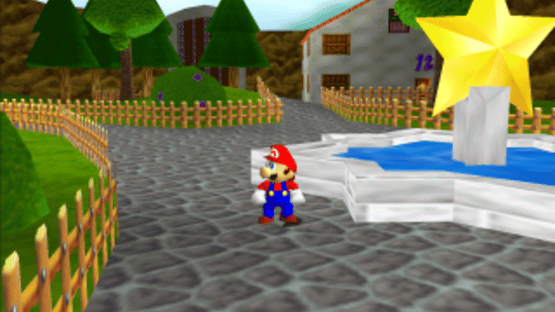 Super Mario 64: Trouble Town Screenshot