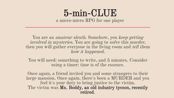 5-min-Clue Screenshot