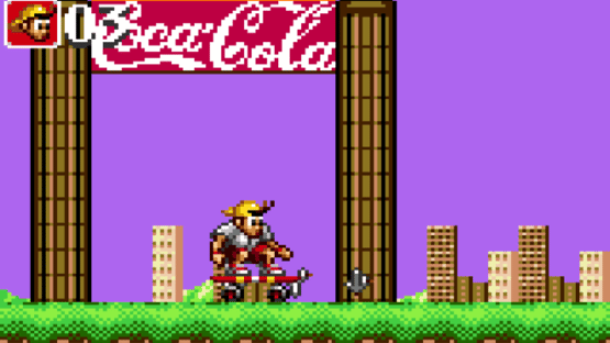 Sassou Shounen Eiyuuden: Coca-Cola Kid Screenshot