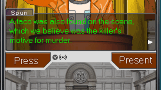 Damion Shard: Ace Attorney Screenshot