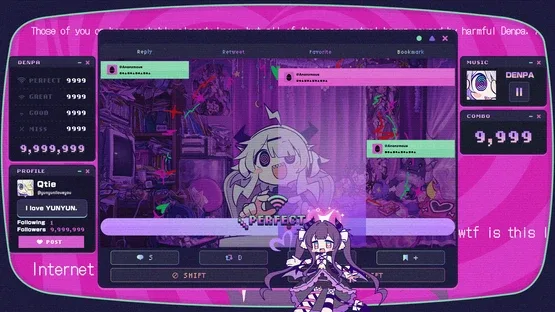 Yunyun Syndrome!?: Rhythm Psychosis screenshot 3