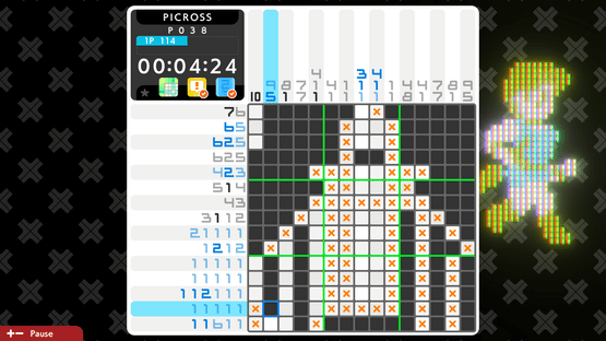 Picross S Namco Legendary Edition Screenshot