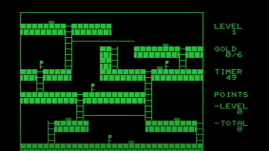 Lode Runner Clone for Commodore PET Screenshot