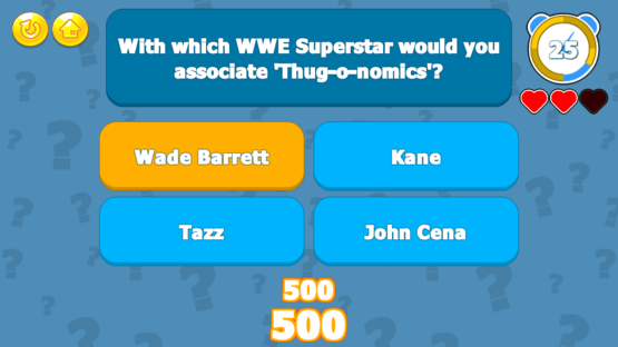 Wrestling Trivia Screenshot