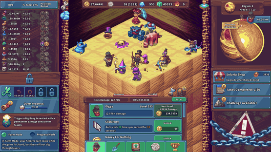 Click Click Dig: Idle Mine Screenshot