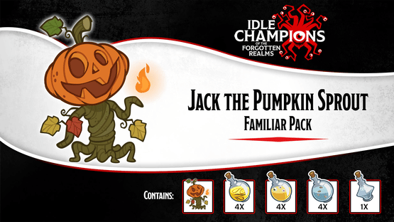 Idle Champions: Jack the Pumpkin Sprout Familiar Pack Screenshot