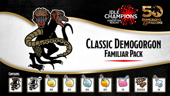 Idle Champions: Classic Demogorgon Familiar Pack Screenshot