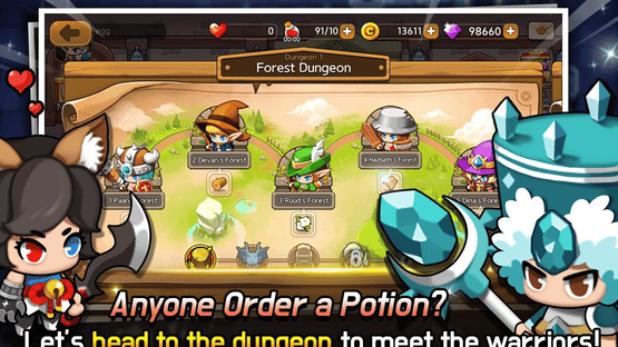 Dungeon Delivery Screenshot