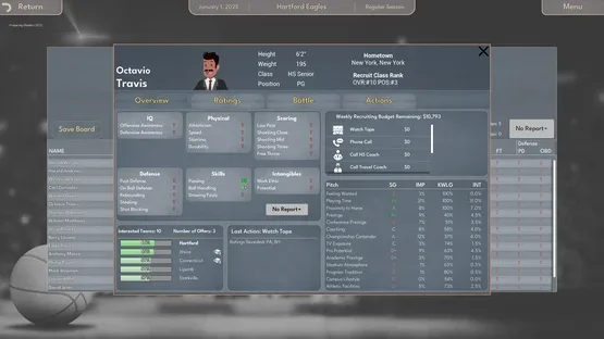 College Basketball Manager screenshot 6