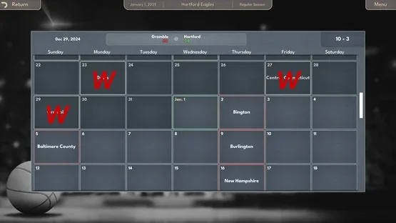 College Basketball Manager screenshot 3