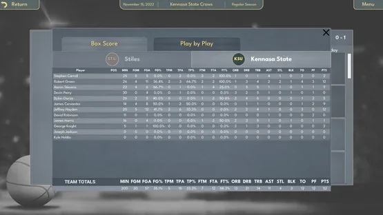 College Basketball Manager screenshot 9