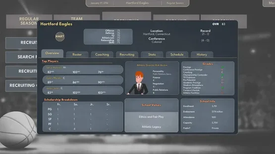 College Basketball Manager screenshot 11