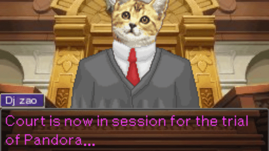 Ace Attorney Online: The Game Screenshot