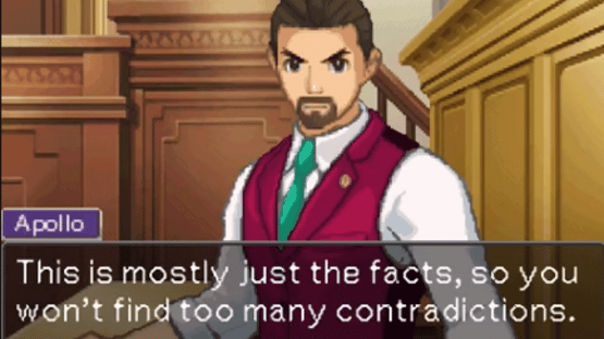 Myles Wright: Ace Attorney Screenshot