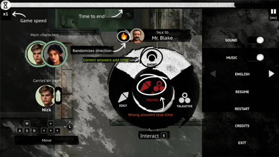 TalkTics: Double Served Screenshot
