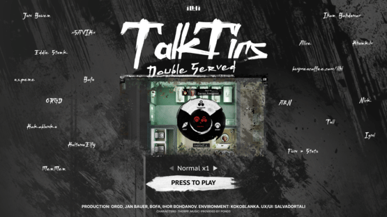 TalkTics: Double Served Screenshot
