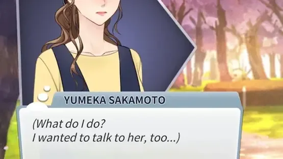 Under a Tree with Cherry Blossoms: Love with One's Back screenshot 3