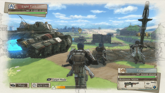 Valkyria Chronicles 4: Advance Ops Screenshot