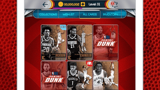 NBA Panini Dunk Screenshot