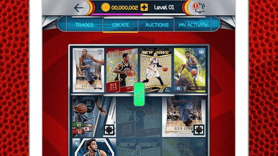 NBA Panini Dunk Screenshot