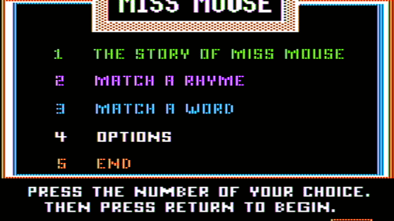 The Story of Miss Mouse Screenshot