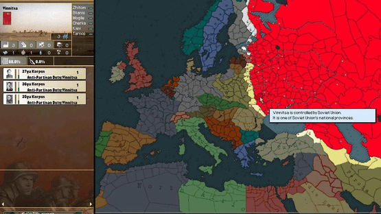 Hearts of Iron II: Doomsday Screenshot