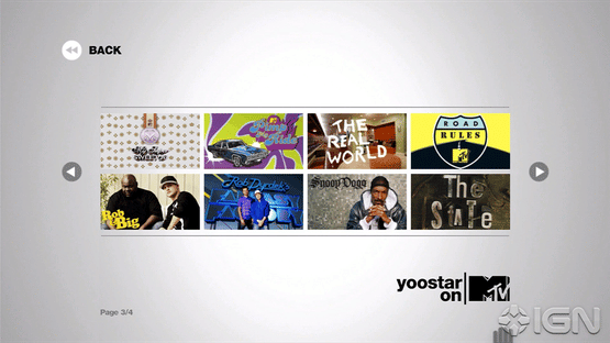 Yoostar on MTV Screenshot