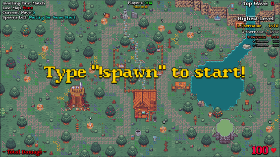 ChatTDT: Tower Defense Twitch Screenshot