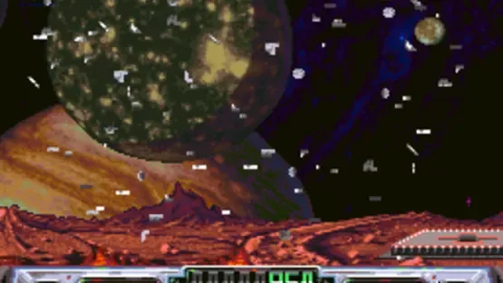 Archer Maclean's Super Dropzone gameplay screenshot 1