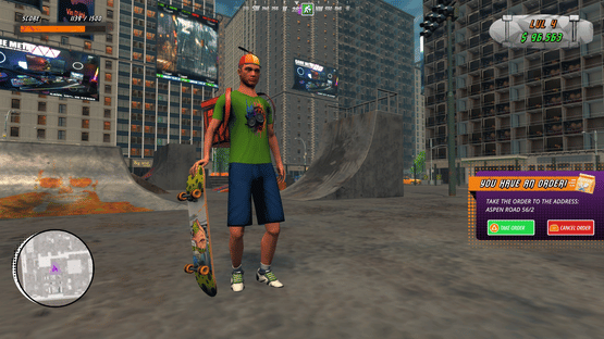 Urban Skater: Skateboard Delivery City Challenge Screenshot