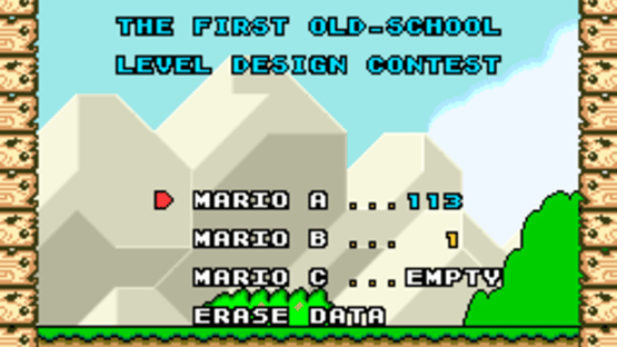 The 1st Old-School Level Design Contest: Collaboration Hack Screenshot