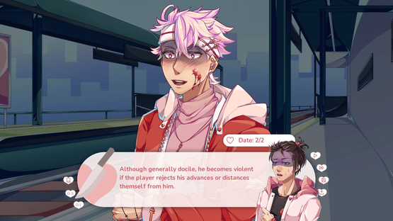 Stuck in a Yandere Visual Novel... HELP!! Screenshot