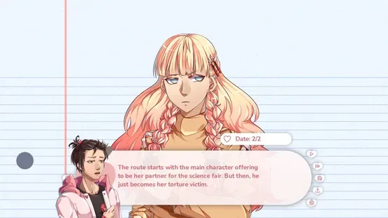 Stuck in a Yandere Visual Novel... HELP!! screenshot 4