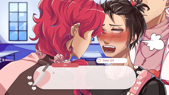 Stuck in a Yandere Visual Novel... HELP!! Screenshot