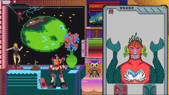 Pre Post-Modernistic Post-Ironic Dadaism: Dating Simulator screenshot 1