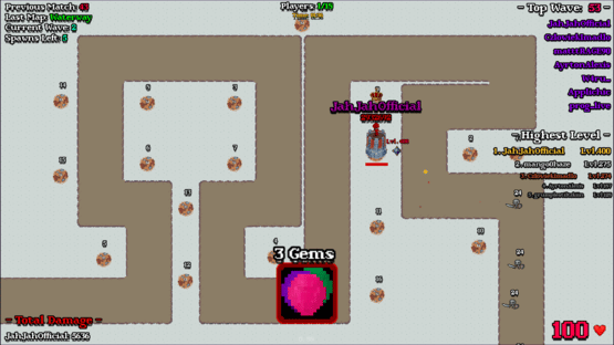 ChatTDT: Tower Defense Twitch Screenshot