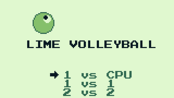 Lime Volleyball Screenshot