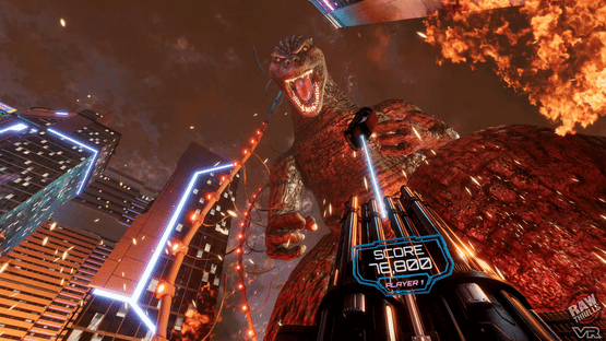 Godzilla Kaiju Wars VR Screenshot