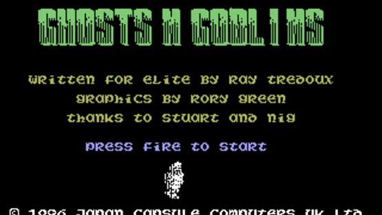 Ghosts 'n Goblins Screenshot