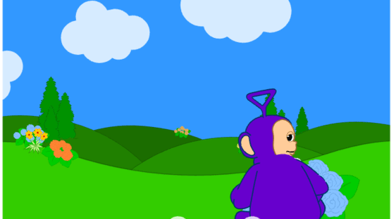 Teletubbies: Sliding Down the Hill Screenshot