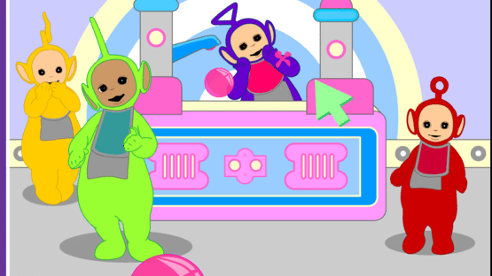 The Tubby Custard Bubble Game Screenshot