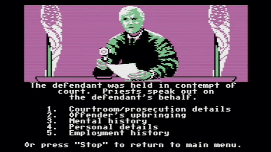 Crime and Punishment Screenshot