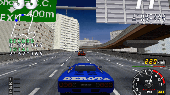 Rave Racer Screenshot