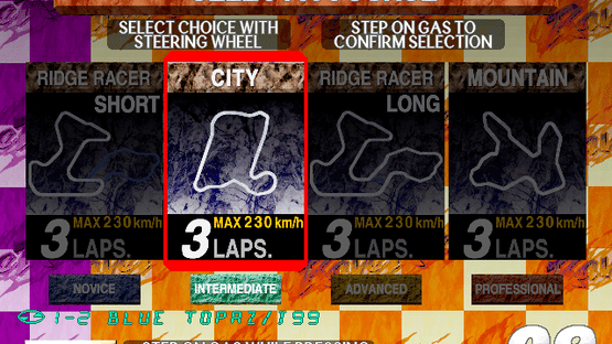 Rave Racer Screenshot