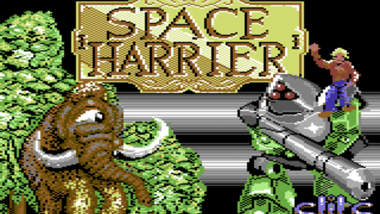 Space Harrier Screenshot