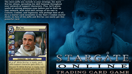 Stargate Online Trading Card Game Screenshot