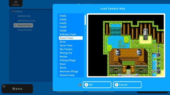 RPG Maker With Screenshot