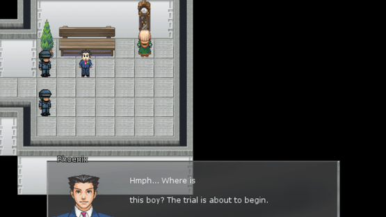 Blake Turner: Ace Attorney Screenshot