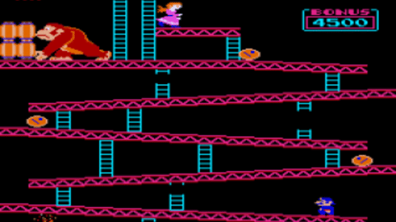 Donkey Kong On The Run Screenshot