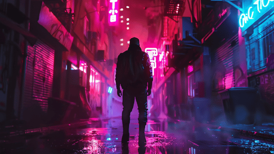 Cyberpunk Parkour Uprising Screenshot